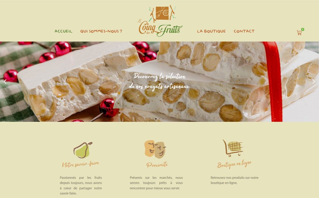 Coing des fruits